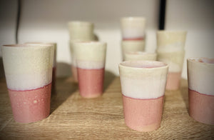 Perlemors Pinky Kaffe og espresso krus